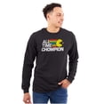 thumbnail image 1 of PACMAN Champion Hungry Foodie Long Sleeve TShirt Men Women Brisco Brands S, 1 of 6