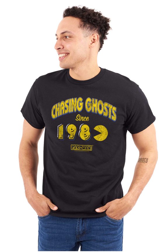 PACMAN Chasing Ghosts Since 1980 Unisex Plus Size Graphic Tee Brisco Brands 3X
