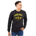 thumbnail image 1 of PACMAN Chasing Ghosts Since 1980 Unisex Plus Size Long Sleeve Tee Shirt Brisco Brands 2X, 1 of 5