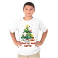 thumbnail image 1 of PACMAN Christmas Tree Ghost and Gifts Crewneck T Shirts Boy Girl Brisco Brands S, 1 of 6