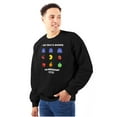 thumbnail image 1 of PACMAN Fruit and Ghosts for Breakfast Sweatshirt for Men or Women Brisco Brands S, 1 of 6