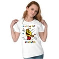 thumbnail image 1 of PACMAN Game A Little Bit Dramatic Women's T Shirt Ladies Tee Brisco Brands S, 1 of 5