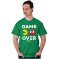 thumbnail image 1 of PACMAN Game Over Blinky Ghost Men's Graphic T Shirt Tees Brisco Brands 3X, 1 of 3