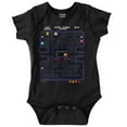 thumbnail image 1 of PACMAN Game Over Retro Video Gaming Romper Boys or Girls Infant Baby Brisco Brands 12M, 1 of 6