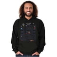 thumbnail image 1 of PACMAN Game Over Retro Video Gaming Unisex Plus Size Hoodie Brisco Brands 5X, 1 of 4