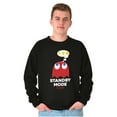 thumbnail image 1 of PACMAN Ghost Blinky Standby Mode Sweatshirt for Men or Women Brisco Brands S, 1 of 5