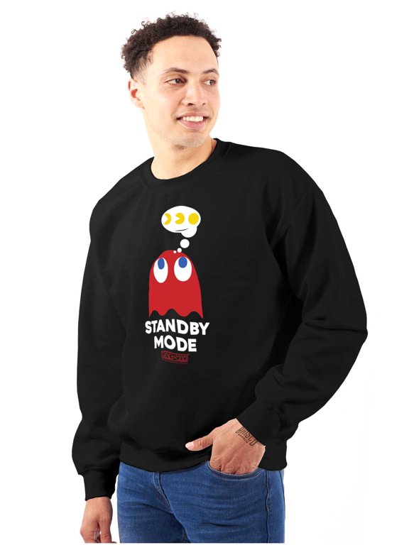 PACMAN Ghost Blinky Standby Mode Unisex Plus Size Sweatshirt Brisco Brands 2X
