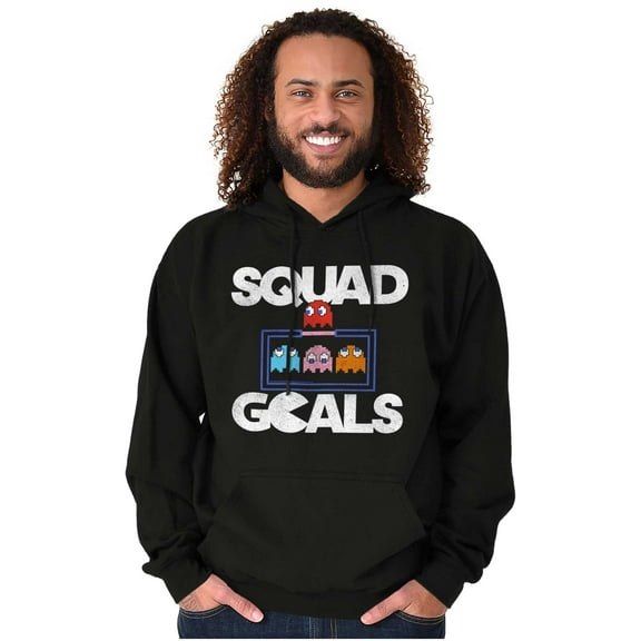 PACMAN Ghosts Squad Goals BFF Besties Hoodie Sweatshirt Women Men Brisco Brands S