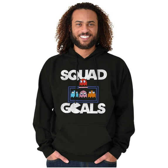 PACMAN Ghosts Squad Goals BFF Besties Hoodie Sweatshirt Women Men Brisco Brands S