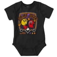 thumbnail image 1 of PACMAN Happy Halloween Game Over Romper Boys or Girls Infant Baby Brisco Brands NB, 1 of 6