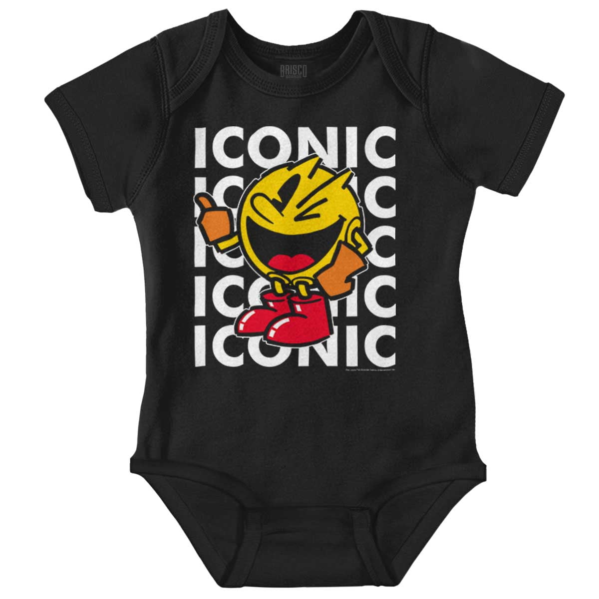 PACMAN Iconic Video Arcade Game Romper Boys or Girls Infant Baby Brisco ...