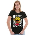 thumbnail image 1 of PACMAN Iconic Video Arcade Game Women's Plus Size Shirt Brisco Brands 2X, 1 of 5