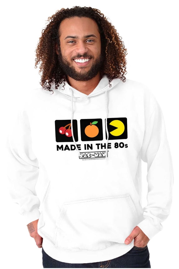 PACMAN Made in the 80s Vintage Unisex Plus Size Hoodie Brisco Brands 3X
