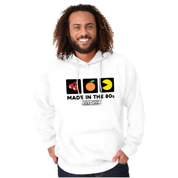 PACMAN Made in the 80s Vintage Unisex Plus Size Hoodie Brisco Brands 5X