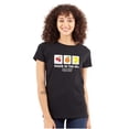 thumbnail image 1 of PACMAN Made in the 80s Vintage Women's T Shirt Ladies Tee Brisco Brands S, 1 of 2