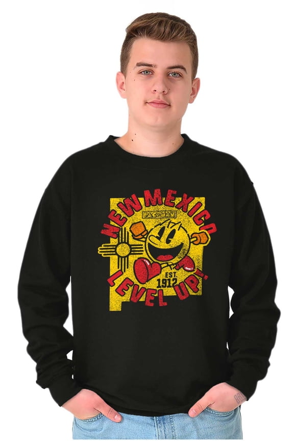 PACMAN New Mexico State Levels Up Sweatshirt for Men or Women Brisco Brands S
