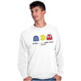 thumbnail image 1 of PACMAN Ready…Game Over Funny Ghosts Long Sleeve TShirt Men Women Brisco Brands M, 1 of 6