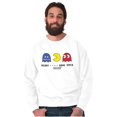 thumbnail image 1 of PACMAN Ready…Game Over Funny Ghosts Sweatshirt for Men or Women Brisco Brands M, 1 of 6