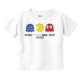 thumbnail image 1 of PACMAN Ready…Game Over Funny Ghosts Toddler Boy Girl T Shirt Infant Toddler Brisco Brands 18M, 1 of 6