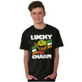 thumbnail image 1 of PACMAN Saint Paddys Lucky Charm Men's Graphic T Shirt Tees Brisco Brands S, 1 of 5
