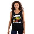 thumbnail image 1 of PACMAN Saint Paddys Lucky Charm Tank Top T Shirts Men Women Brisco Brands S, 1 of 5