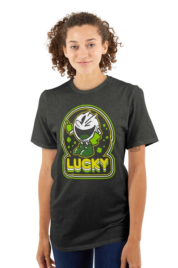 PACMAN Saint Paddys Lucky Clover Men's Graphic T Shirt Tees Brisco Brands M