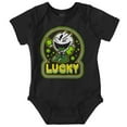 thumbnail image 1 of PACMAN Saint Paddys Lucky Clover Romper Boys or Girls Infant Baby Brisco Brands 12M, 1 of 7