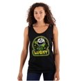 thumbnail image 1 of PACMAN Saint Paddys Lucky Clover Tank Top T Shirts Men Women Brisco Brands S, 1 of 5