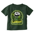 thumbnail image 1 of PACMAN Saint Paddys Lucky Clover Toddler Boy Girl T Shirt Infant Toddler Brisco Brands 7T, 1 of 1