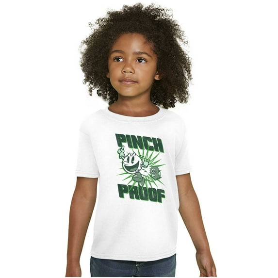 PACMAN Saint Paddys Pinch Proof Crewneck T Shirts Boy Girl Teen Brisco Brands M