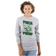 thumbnail image 1 of PACMAN Saint Paddys Pinch Proof Long Sleeve TShirt Men Women Brisco Brands S, 1 of 6