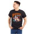 thumbnail image 1 of PACMAN Spooky Nightmare on Pac Street Men's Graphic T Shirt Tees Brisco Brands S, 1 of 6