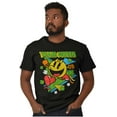 thumbnail image 1 of PACMAN St Paddys Clover Team Green Men's Graphic T Shirt Tees Brisco Brands S, 1 of 5