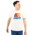 thumbnail image 1 of PACMAN Video Arcade Game Team USA Men's Graphic T Shirt Tees Brisco Brands S, 1 of 6