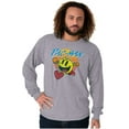 thumbnail image 1 of PACMAN Vintage Retro Video Game Long Sleeve TShirt Men Women Brisco Brands S, 1 of 2