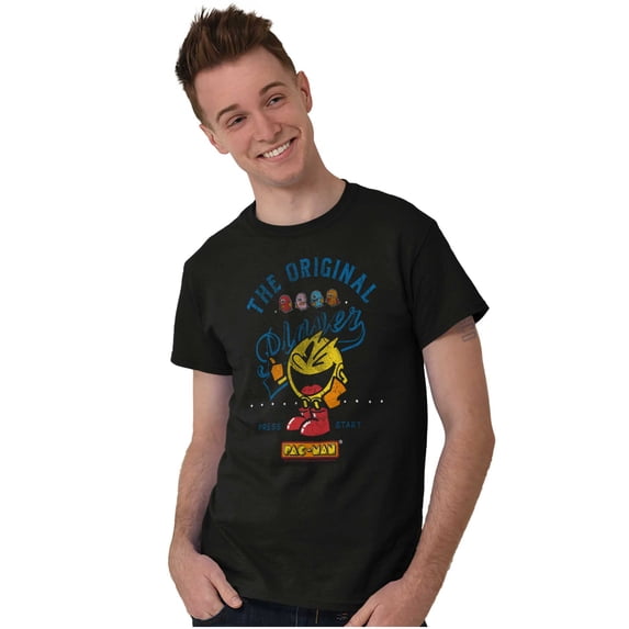 PACMAN the Original Player Funny 80s Unisex Plus Size Graphic Tee Brisco Brands 5X