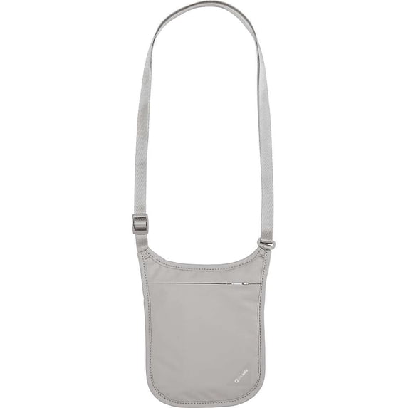 Coversafe PACSAFE Coversafe V75 Rfid Blocking Neck Pouch, Color: Neutral Grey ...