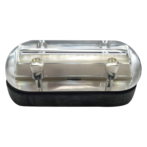 PACTRADE MARINE BOAT PONTOON UNDERWATER WHITE LIGHT SURFACE MOUNT 6 LED 12V
