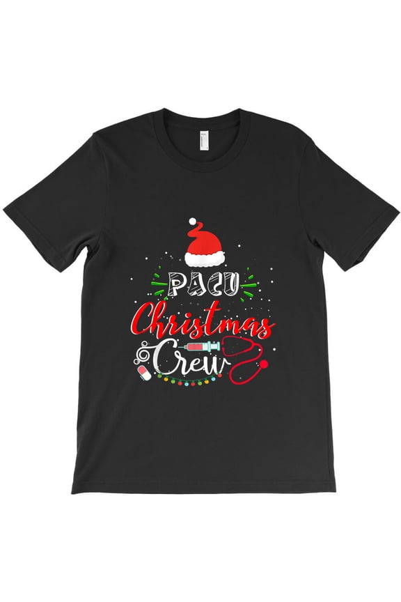 PACU Nurse Christmas Crew Cute Xmas Nurse Squad Crew Nursing, - Machine Washable G19444 Unisex T-Shirt, Up to Size 5XL