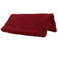 thumbnail image 1 of Intrepid International Western Fleece Pad w/Non Slip Bottom Pony 30x30-Maroon, 1 of 7
