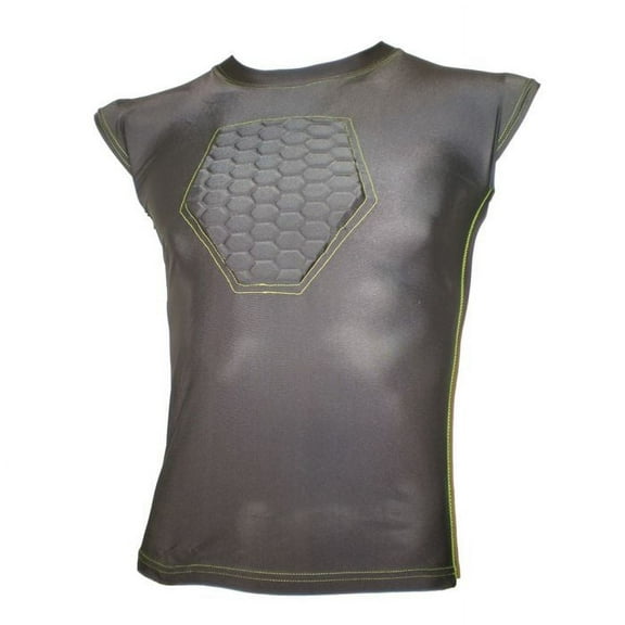PADDED HEART GUARD JERSEY-YTH , SLEEVLESS, SIZE: LARGE