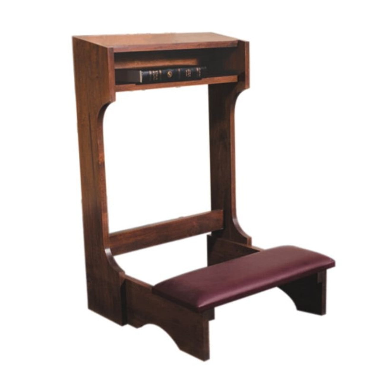 PADDED KNEELER -WALNUT STAIN