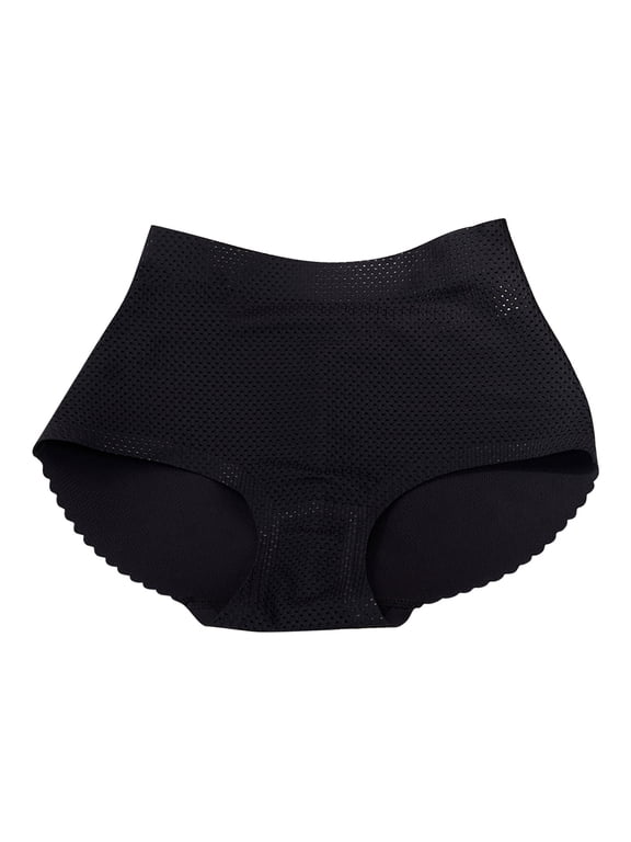 Mid Waist Underpants For Women Butt Pads Enhancer Panties Padded Hip Shapewear Butts Lifter Lift Panty Fake Padding Briefs