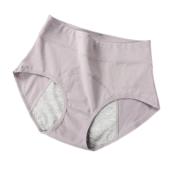 PADFRYBK Oversized Incontinence High Waist Underpants For Women Comfy Underware Brief High Cut Panty Stretch Panties