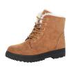 thumbnail image 1 of PADFRYBK Plus-Size Snow Boots For Women Casual Versatile Boots Comfortable Fall Short Boots With Fleece Lining, 1 of 10