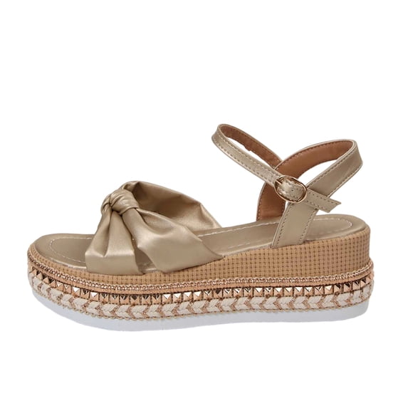PADFRYBK Summer Slippers For Women Casual Solid Color Slippers Comfortable Outdoor Wear High Heels Shoes
