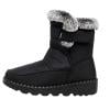 thumbnail image 1 of PADFRYBK Waterproof Snow Boots For Women Warm Round Toe Shoes Fall Snow Boots Mid Heel Medium Tube Boots, 1 of 6