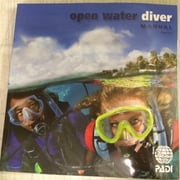 PADI Open Water Diver Manual with Table