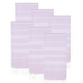 thumbnail image 1 of PADISHAHHOME Turkish Beach Towels, Pack of 6 | Oversized, Quick Dry, Sand Free | 100% Cotton, Large 38x71" Towels for Beach, Pool, Travel | Ultra-Soft, Compact, and Absorbent | Lilac, 1 of 9