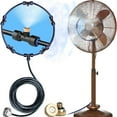 thumbnail image 1 of PADuo 12" x 12" Fan Misting System with 4 Nozzles, Adjustable Flow, 1 of 8